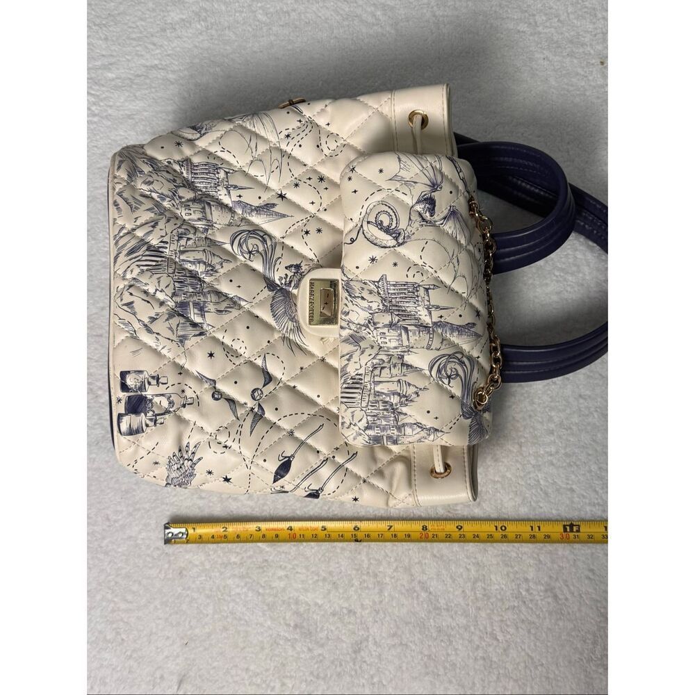 Harry Potter Hogwarts Icons Map Mini Backpack - Picture 11 of 16